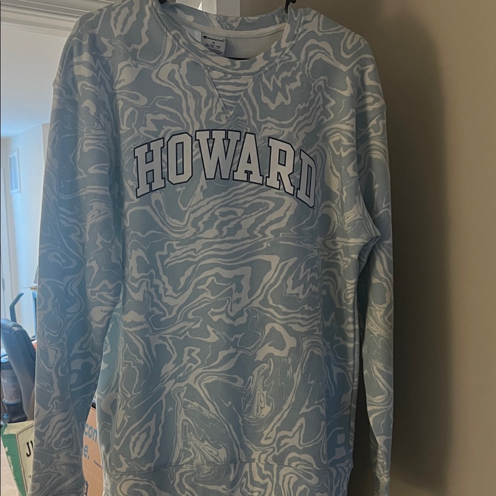 Champion Patterned Sweatshirt - Howard University